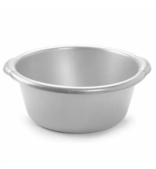 TADAR MISKA OKRĄGŁA TUB 10L SREBRNA