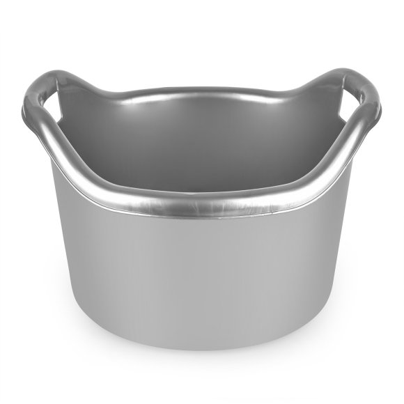 TADAR HEGA MISKA ORINICO OKRĄGŁA 6L SREBRNA
