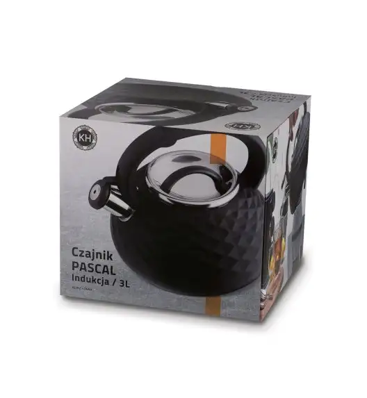 KONIGHOFFER CZAJNIK PASCAL CZARNY 3L INDUKCJA