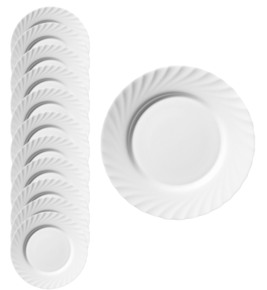 LUMINARC TRIANON 12 szt - Talerz deserowy 19,5 cm / szkło hartowane
