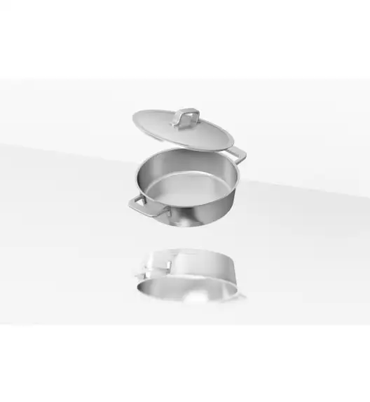 BERGHOFF META Zestaw garnków 10-el.: Rondel z pokrywką 16 cm, Garnki z pokrywką 18, 20, 24 cm, Patelnia głęboka z pokrywką 24 cm