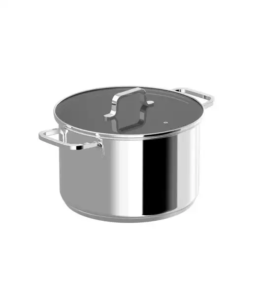 BERGHOFF HELIX Garnek z pokrywą 24cm, 6 L