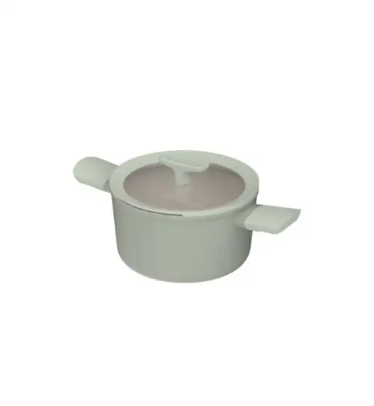 BERGHOFF BALANCE ECO GREEN Garnek z pokrywą 20 cm, 3,1 L