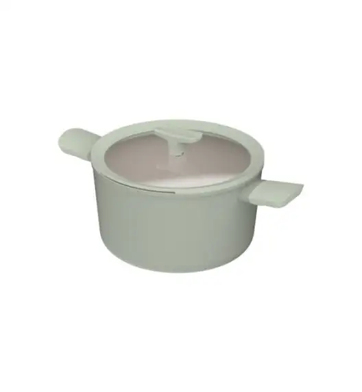 BERGHOFF BALANCE ECO GREEN Garnek z pokrywą 24x14 cm, 5,5 L