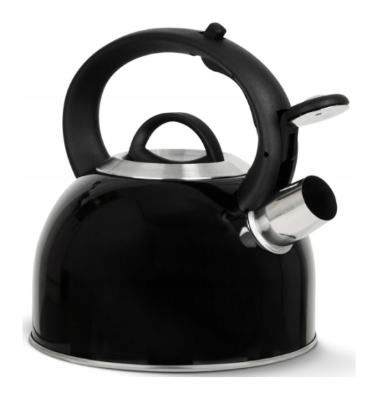 ZWIEGER VIRTU Czajnik 2 L | czarny | stal nierdzewna | indukcja