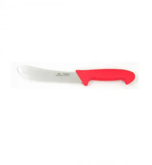GERLACH NECESSITY nóż rzeźniczy, 7 cali/ 17,5 cm / czerwony. HACCP.