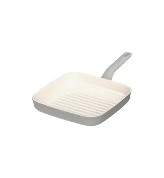 BERGHOFF BALANCE ECO GREY Patelnia grillowa 24 cm