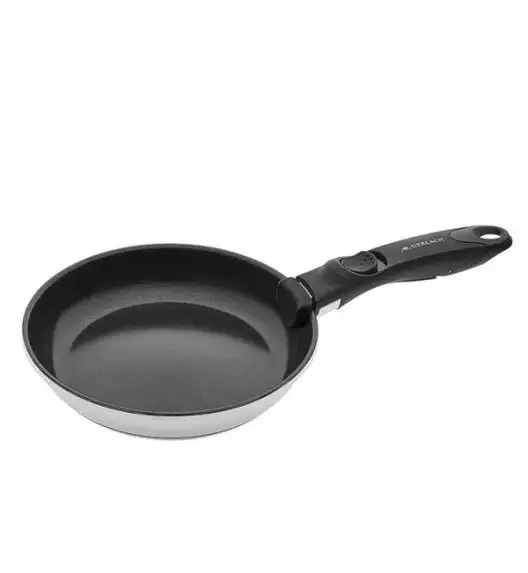 GERLACH SMART STEEL 996 Patelnie Smart Steel 20, 24, 28 cm + pokrywka PSU 24/26/28 