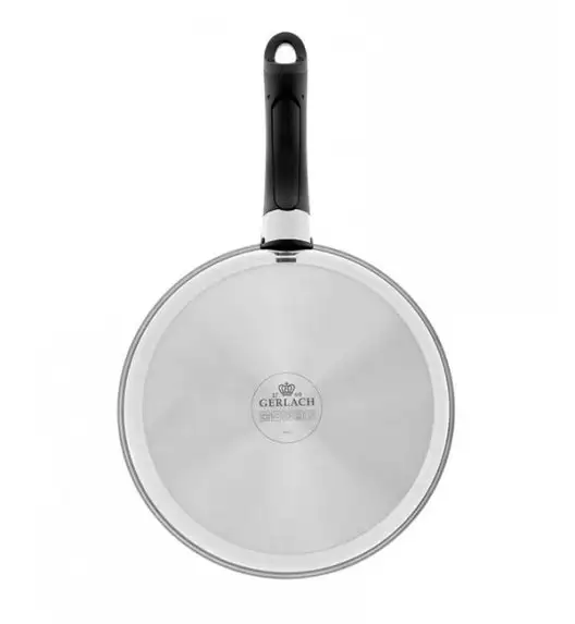 GERLACH SMART STEEL 996 Patelnie Smart Steel 20, 24, 28 cm + pokrywka PSU 24/26/28 