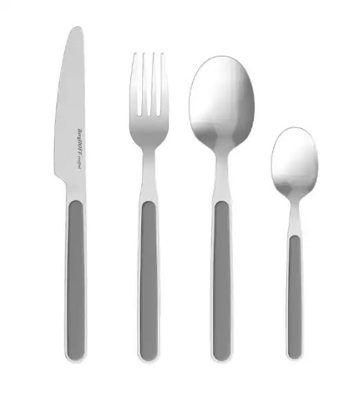 BERGHOFF BALANCE ECO GREY Zestaw sztućców 24-el.