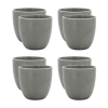 WYPRZEDAŻ! LUBIANA BILL | K1 Kubek 300 ml bez ucha | szary | porcelana x 6 SZT.