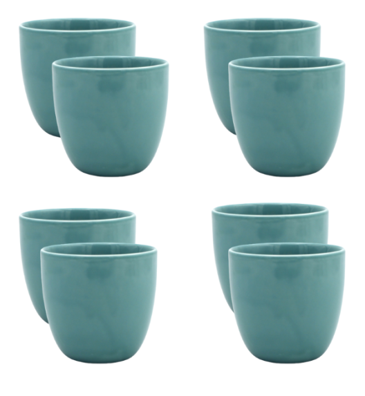 LUBIANA BILL | K5 Kubek 300 ml bez ucha | morski | porcelana x 6 SZT.