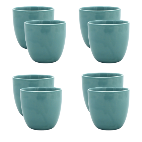 WYPRZEDAŻ! LUBIANA BILL | K5 Kubek 300 ml bez ucha | morski | porcelana x 6 SZT.