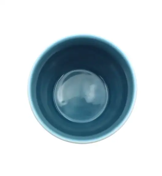 WYPRZEDAŻ! LUBIANA BILL | K6 Kubek 300 ml - 1 SZT - bez ucha | turkus | porcelana 