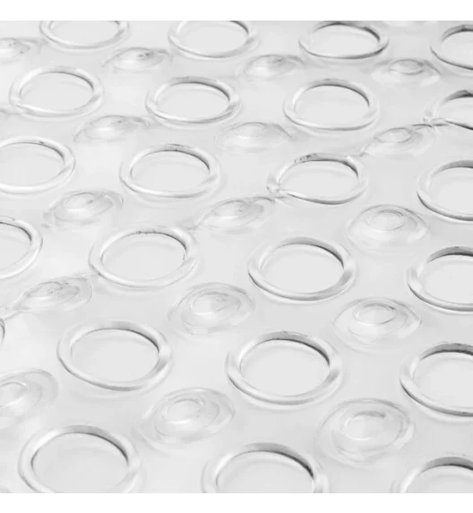 TADAR | MATA ANTYPOŚLIZGOWA ŁAZIENKOWA PROSTOKĄTNA 59X37CM TRANSP.