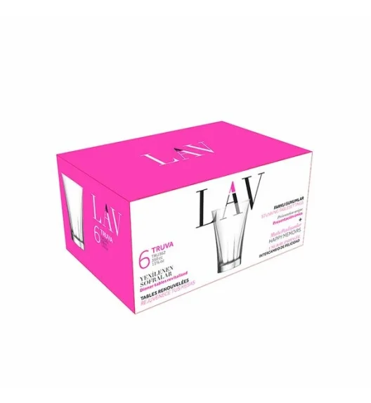 TADAR | LAV KPL.6 KIELISZKÓW TRUVA 100ML