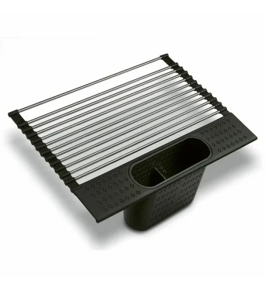 TADAR ROLL UP SUSZARKA/OCIEKACZ Z POJEMNIKIEM NA SZTUĆCE 44x28,5 CM