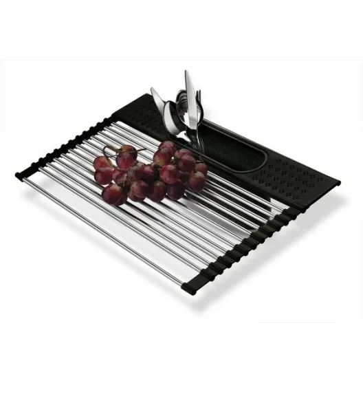 TADAR | SUSZARKA/OCIEKACZ Z POJEMNIKIEM NA SZTUĆCE ROLL UP 44X28.5CM