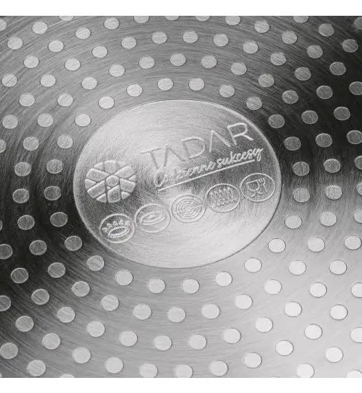 TADAR | PATELNIA AMARANTINA GREY MARBLE DO NALEŚNIKÓW 28CM INDUKCJA