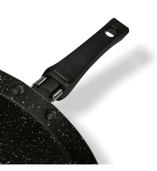 TADAR | PATELNIA AMARANTINA GREY MARBLE DO NALEŚNIKÓW 28CM INDUKCJA