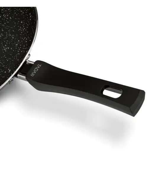 TADAR | PATELNIA AMARANTINA GREY MARBLE DO NALEŚNIKÓW 28CM INDUKCJA