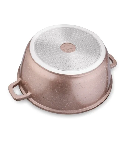 KönigHOFFER KPL.GARNKÓW ALUM. POLLO 8 EL.(16.20.24.28) Z/P ROSE GOLD + 2 NAKŁADKI