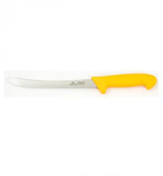 GERLACH NECESSITY nóż do skórowania, 8 cali/ 20 cm / żółty / miękka rękojeść. HACCP.