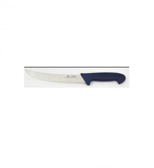 GERLACH NECESSITY nóż rzeźniczy, 8 cali / 20 cm / niebieski / szlif kulowy. HACCP.