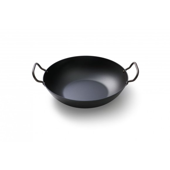 SKOTTSBERG | CARBON STEEL | Naczynie typu Wok 34cm STAL WĘGLOWA