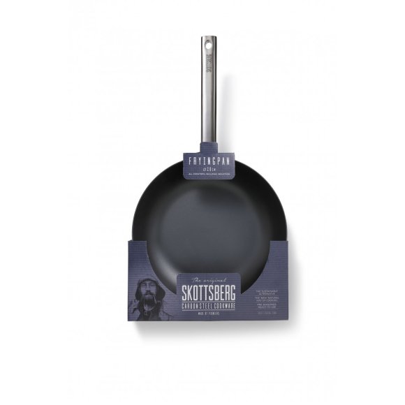 SKOTTSBERG | CARBON STEEL | Patelnia 28cm STAL WĘGLOWA