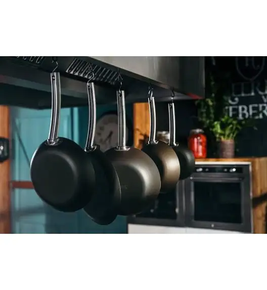 SKOTTSBERG | CARBON STEEL | Patelnia 38 cm z 2 rączkami STAL WĘGLOWA