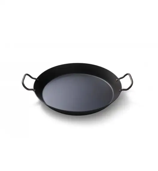 SKOTTSBERG | CARBON STEEL | Patelnia 38 cm z 2 rączkami STAL WĘGLOWA