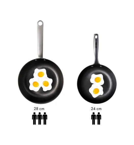 SKOTTSBERG | CAST IRON | Patelnia 28cm ŻELIWNA