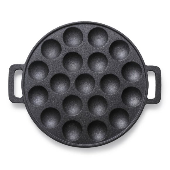 SKOTTSBERG | CAST IRON | Patelnia do Mini Pancake 24cm ŻELIWNA