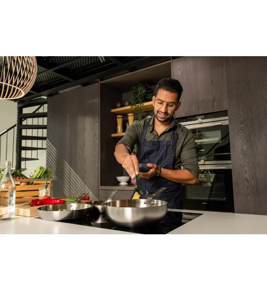 SKOTTSBERG | STAINLESS STEEL | Wok 28 cm STAL NIERDZEWNA