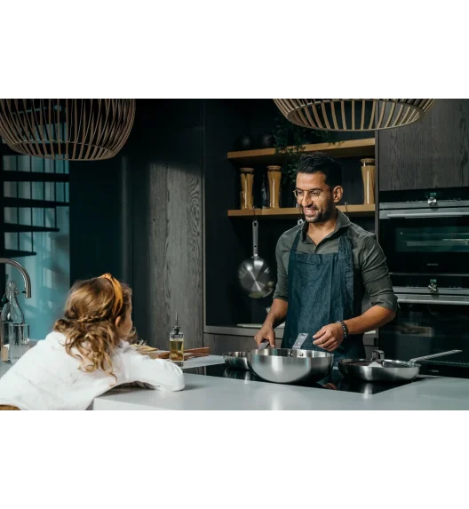 SKOTTSBERG | STAINLESS STEEL | Wok 28 cm STAL NIERDZEWNA