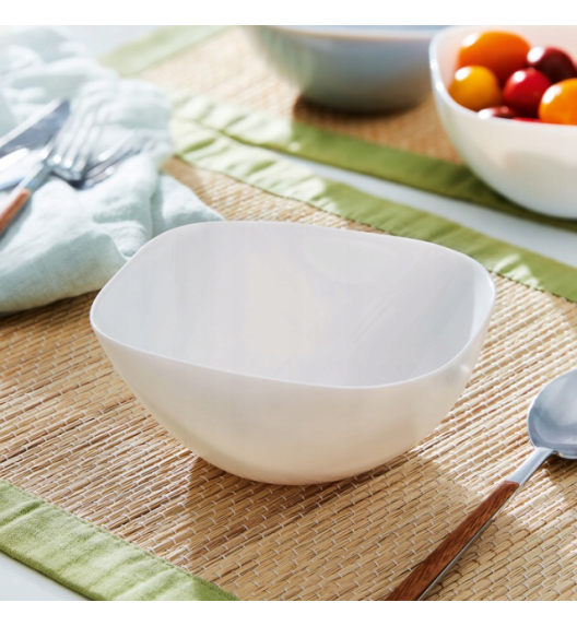 LUMINARC CARINE WHITE Salaterka 14 cm | szkło hartowane | Q7016