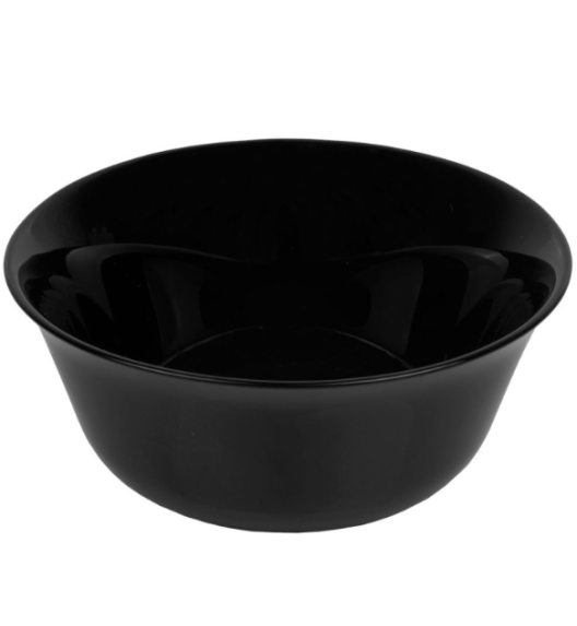 LUMINARC CARINE BLACK Salaterka 12 cm | szkło hartowane |  H4998