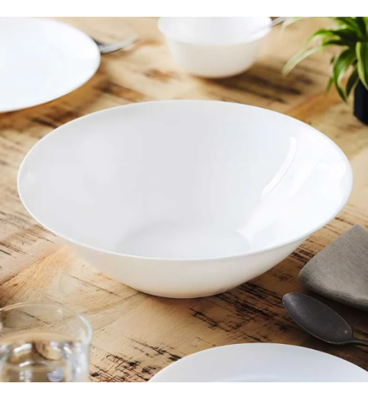 LUMINARC CARINE WHITE Salaterka 27 cm | szkło hartowane | D2370/V6132