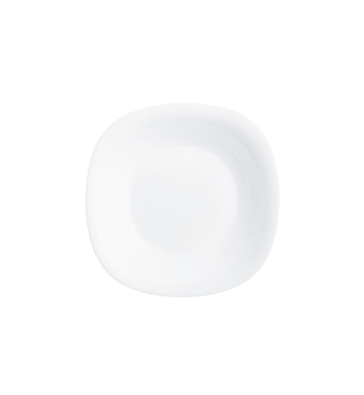 LUMINARC CARINE WHITE Talerz głęboki 21 cm | szkło hartowane | L5406