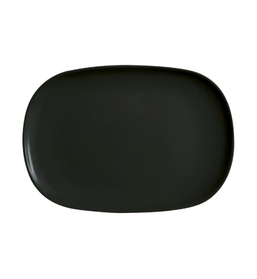LUMINARC CARINE BLACK Półmisek 34 x 24 cm | szkło hartowane | V2342