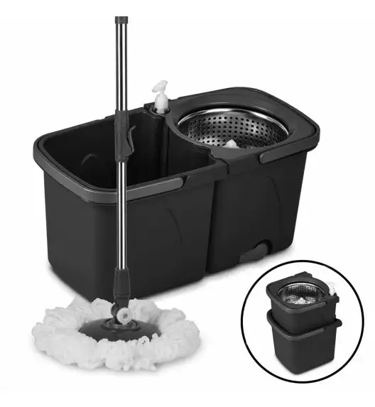 KONIGHOFFER CLEAN IT DOUBLE MOP ZESTAW WIADRO Z MOPEM+ZAPAS