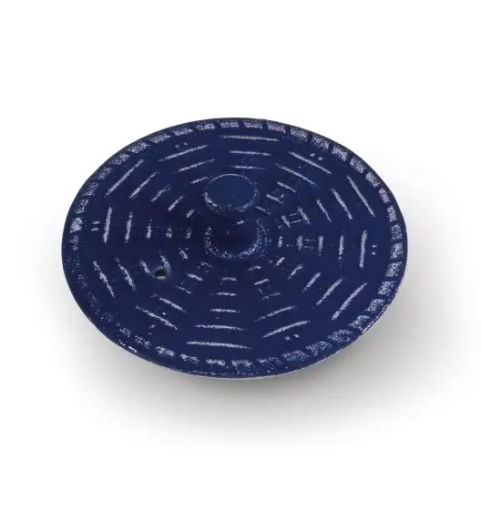 KONIGHOFFER IMBRYK ŻELIWNY HANAKO SILVER Z ZAPARZACZEM 0,8L GRANATOWY