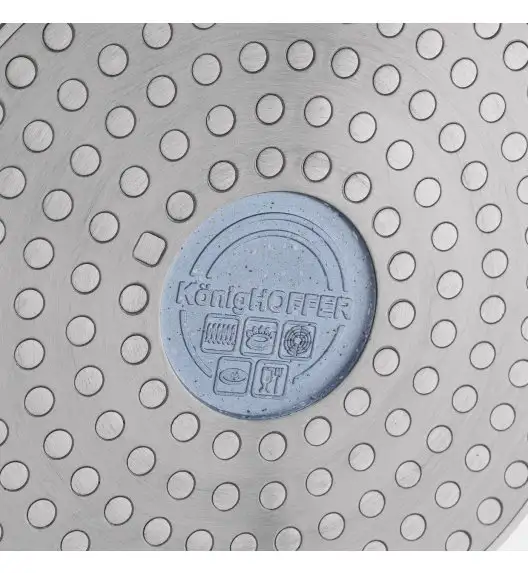 KONIGHOFFER PATELNIA ALUM, POLLO BLUE 28X8 CM B/P INDUKCJA