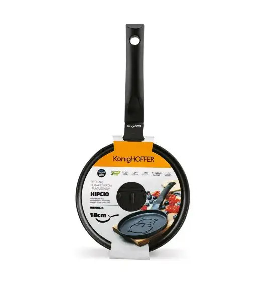 KONIGHOFFER PATELNIA DO NALEŚNIKÓW/ PLACUSZKÓW 18CM HIPCIO