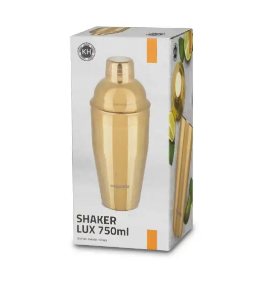 KONIGHOFFER SHAKER LUX 750ML ZŁOTO