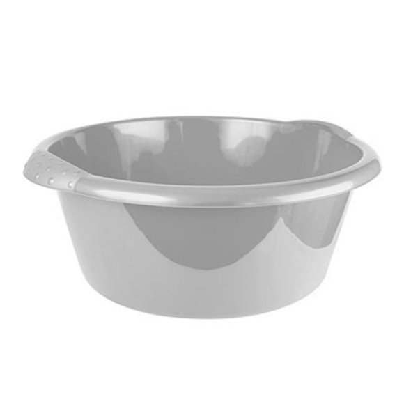 HEGA MISKA FLORENCIA OKRĄGŁA 25L SREBRNA