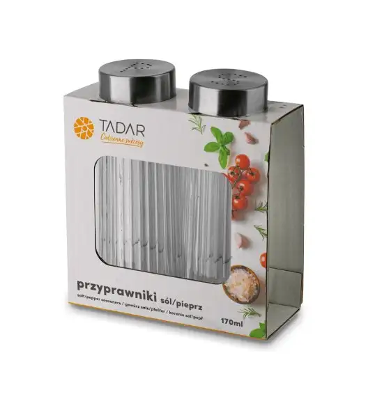 TADAR KOMPLET 2 PRZYPRAWNIKÓW S&P 170ML