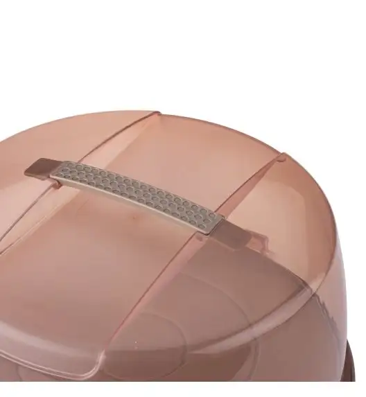 TADAR POJEMNIK NA CIASTO Z POKRYWĄ OKRĄGŁY 31X16CM MIX KOLORÓW