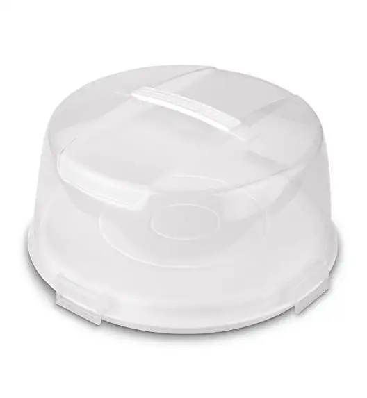 TADAR POJEMNIK NA CIASTO Z POKRYWĄ OKRĄGŁY 31X16CM MIX KOLORÓW